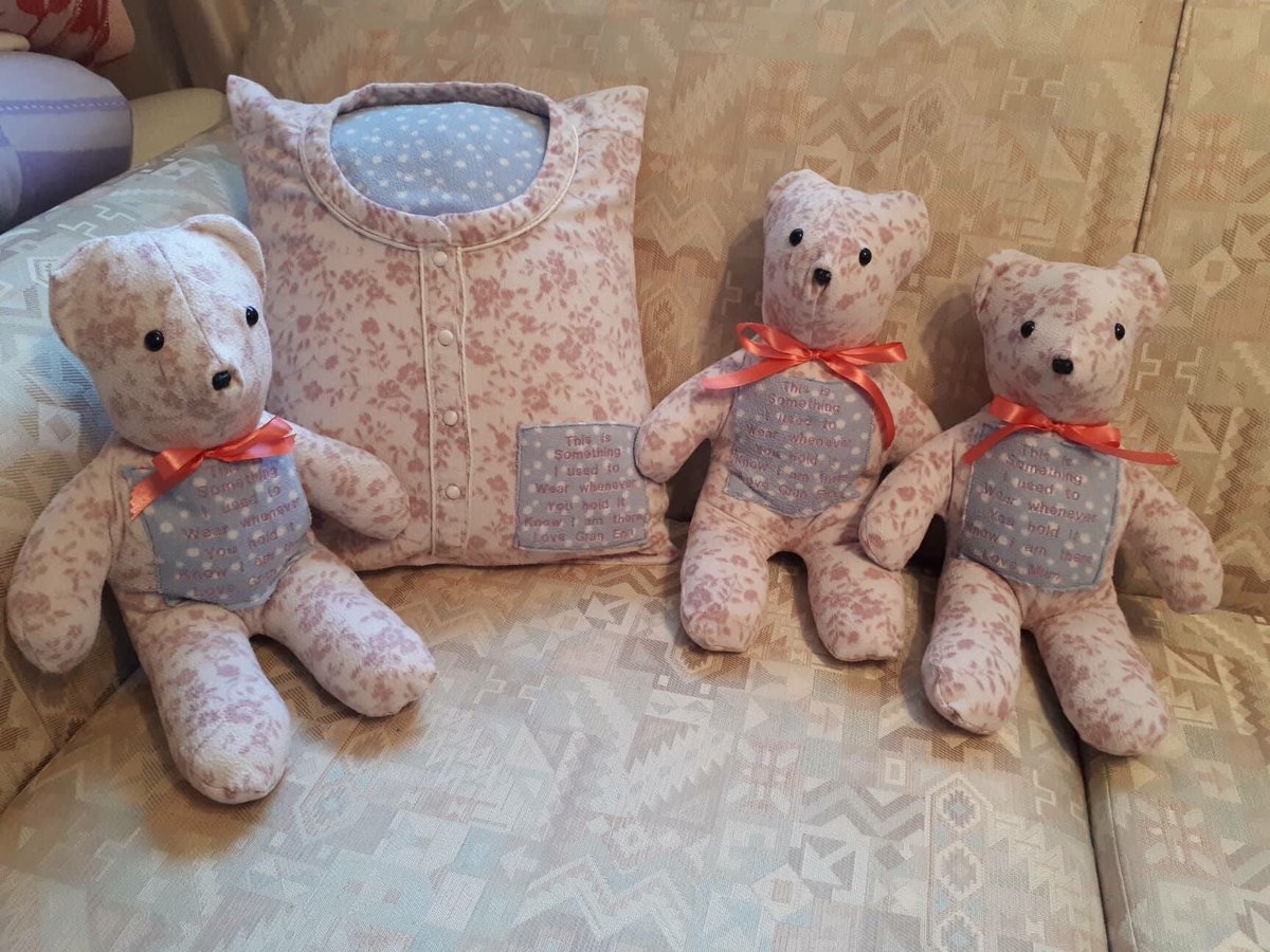 memorybears_uk's tweet image. Memory Bears and Cushions ❤️