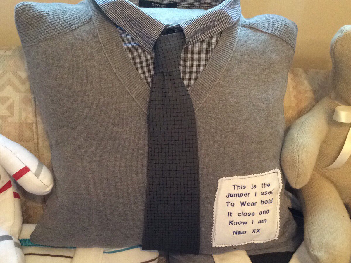 memorybears_uk's tweet image. Memory cushions