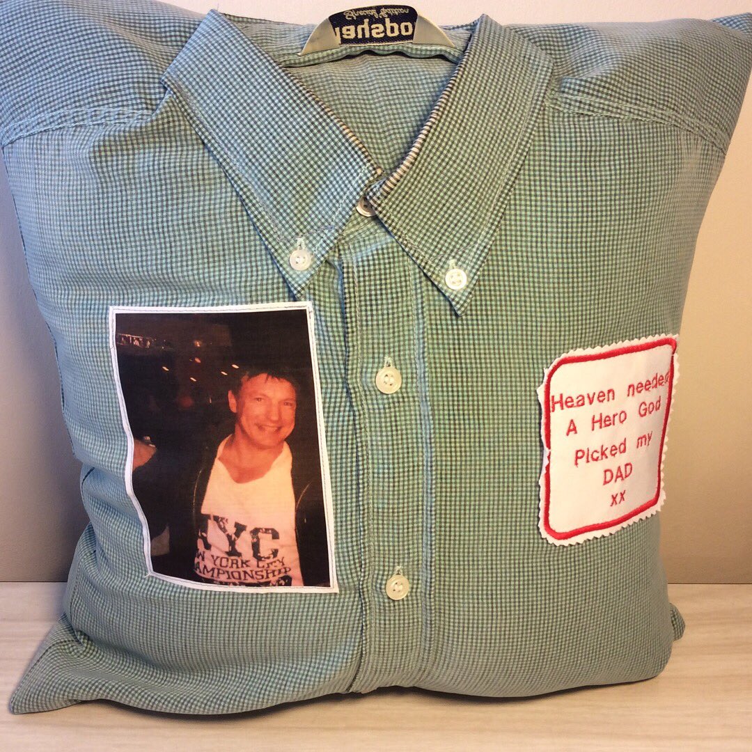 memorybears_uk's tweet image. Memory cushions