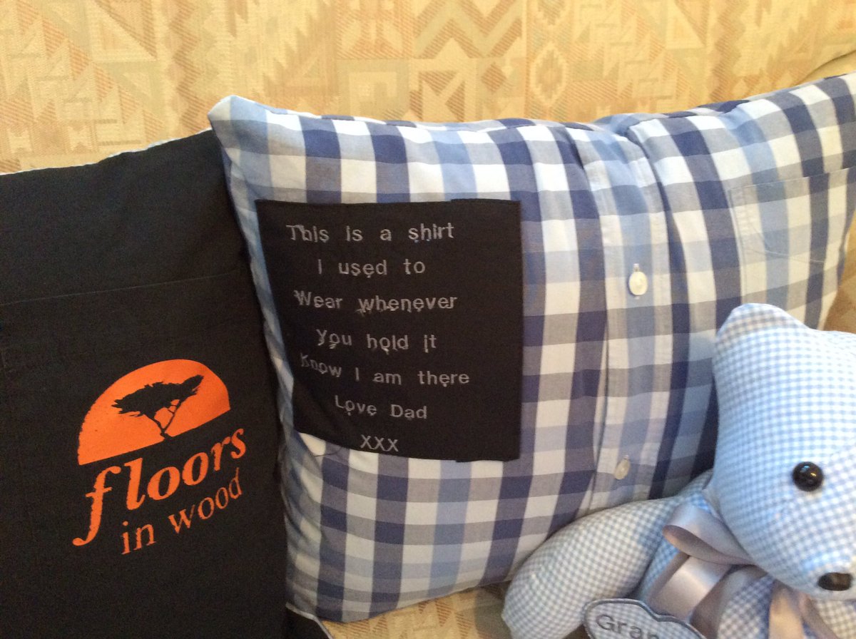 memorybears_uk's tweet image. Memory cushions