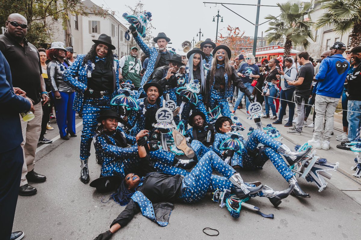 the real Super Bowl happened in New Orleans today. sidewalk steppers won. 
