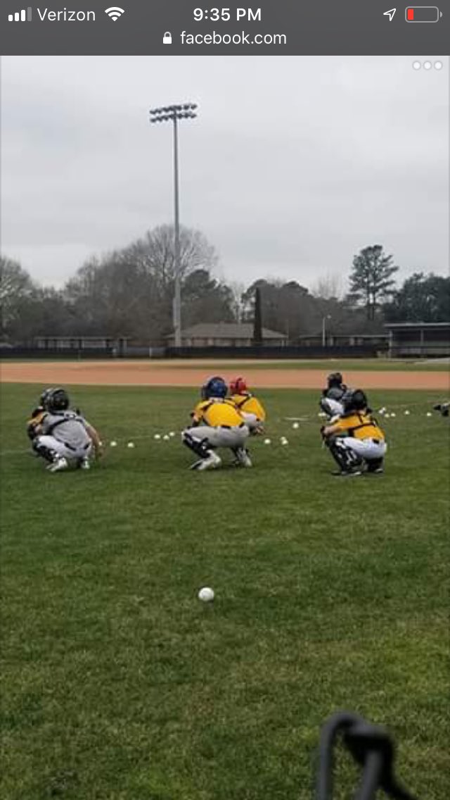 Proud of theses <a href="/flockbaseball/">Pelicans Baseball Club</a> catchers showing up early getting their work in #leadbyexample #wecomin