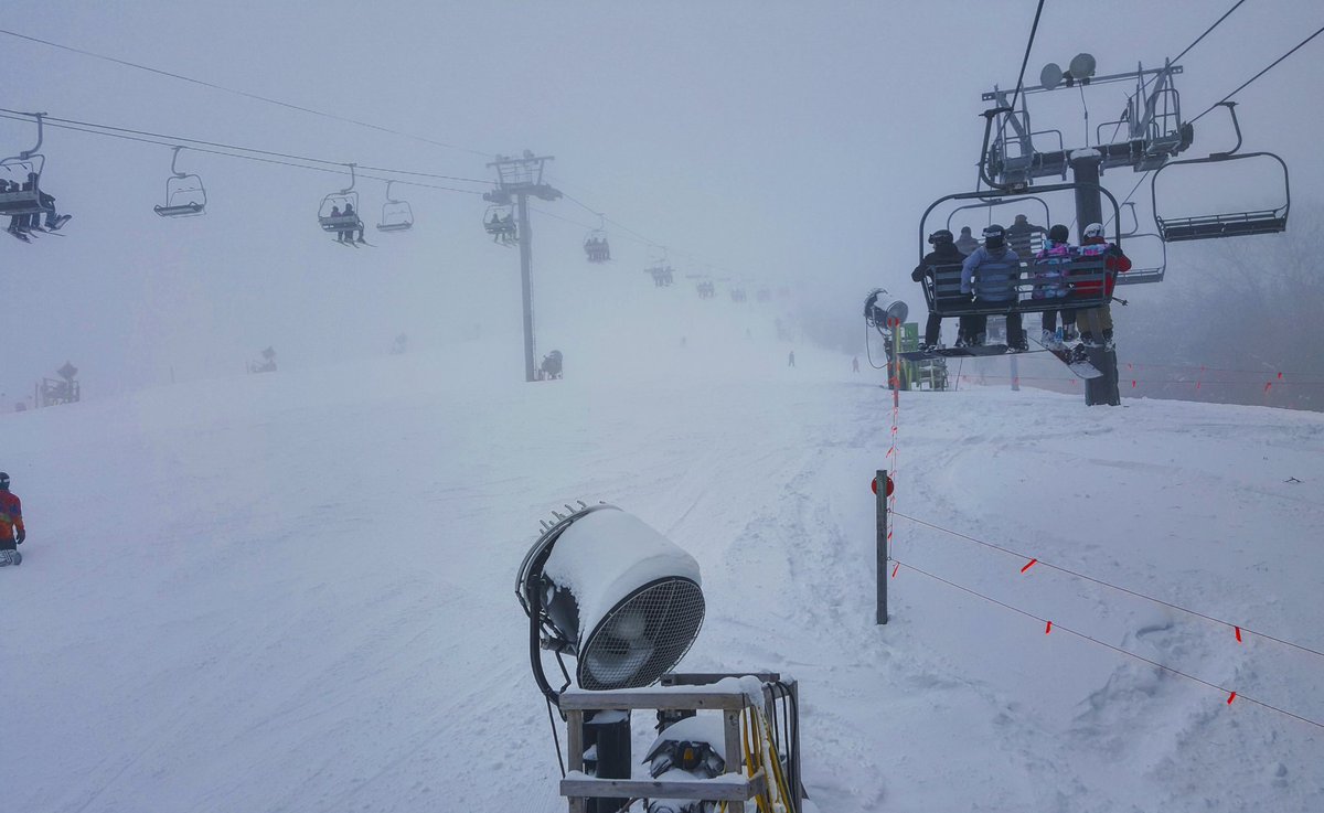 scott_does's tweet image. Step out the front door like a ghost 
Into the fog where no one notices the contrast of white on white. #puremichigan @CaberfaePeaks