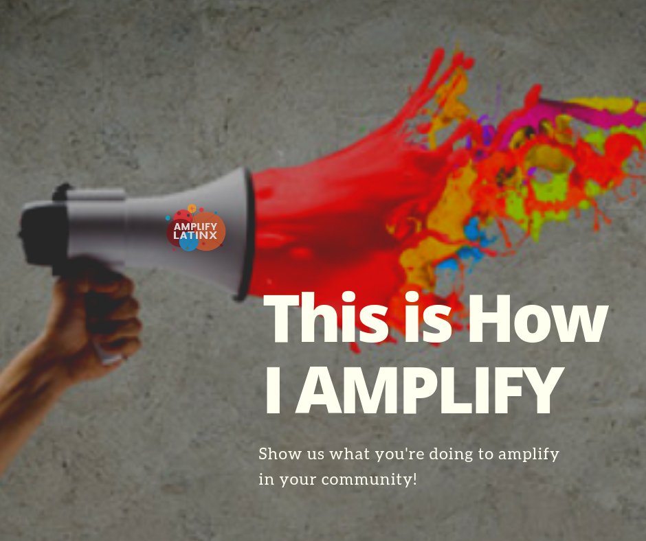 WeAreALX's tweet photo. Our Amplifiers advocate, champion, mentor, volunteer, vote, run, speak up and use their influence to lift others as they climb. Show us how you are amplifying in your community by sharing a story on Facebook, Twitter, or Instagram and tag @amplifylatinx #HowIAmplify. https://t.co/x8QwfsL0EK