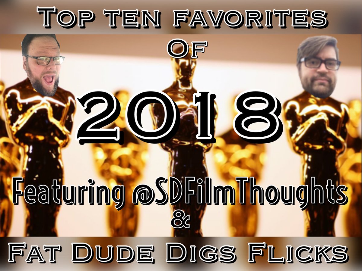 FatDudeFlicks's tweet photo. And here it is! The Annual Best of Episode, 2018 edition! Joined by @SDFilmThoughts, we list our favorite films of 2018!
#FilmTwitter #MovieReview #PodernFamily #movies #cinema #film #bestof2018 #toptenof2018 #top10
https://t.co/tT4xYgNsQg https://t.co/gPYu25Etrj