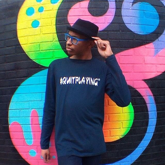 Another Satisfied #QUITPLAYING® Apparel Owner Ryan D Barnes. “I Won’t Quit. If You Won’t Quit. Say When.” #QUITPLAYING® 
quitplaying.shop