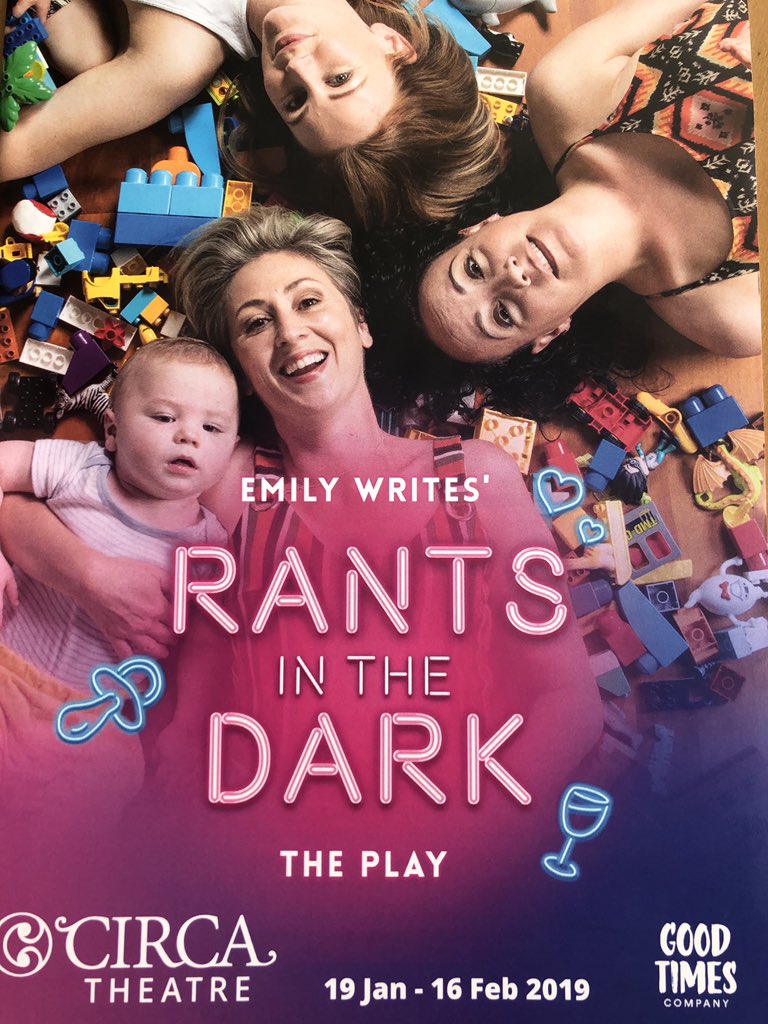 AliJacs's tweet image. Okay #Wellington, #RantsInTheDark at @Circa is hands-down the best theatre you will see all year. I laughed so hard. I cried even harder. I mostly laugh-cried. Hard. So relatable for any parents. Emily Writes is a genius!