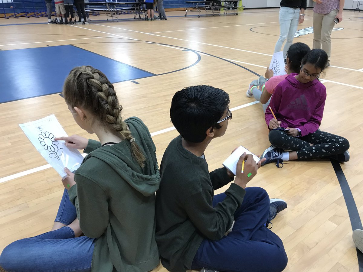 Thanks to our terrific parents for offering the Ability Awareness Fair once more. Relearning how to do tasks fosters empathy and understanding. #opshares