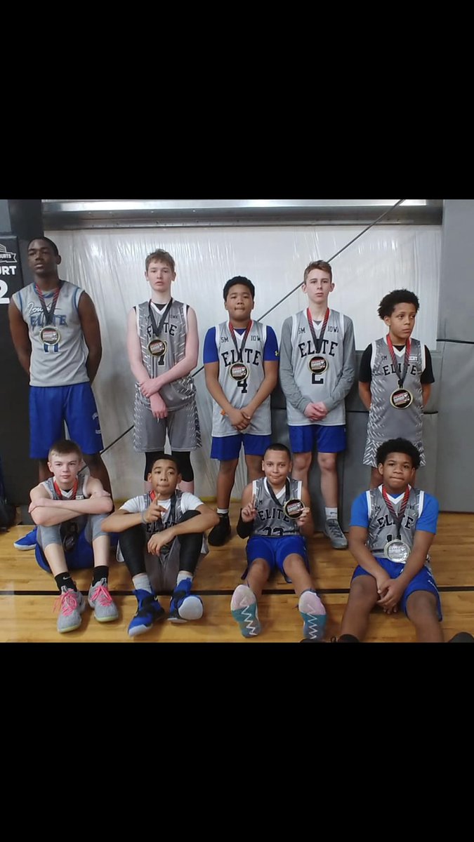 Jpatt823's tweet photo. Gym Rats Division 1 Champs!🏀💙🏆#iowaelite #basketball #backtobackchamps https://t.co/Eoj9tR9PFp