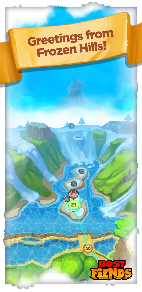 diva1nurse's tweet photo. Gate Opened! Bring on the Frozen Hills in #BestFiends - Download FREE - https://t.co/Dzs8MFJzY4 via @bestfiends https://t.co/FIsTDQzrHV