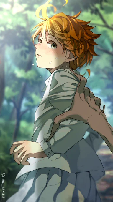 エマを捕まえられる、ロック&ホームです!✨
#約束のネバーランド
#ThePromisedNeverland 