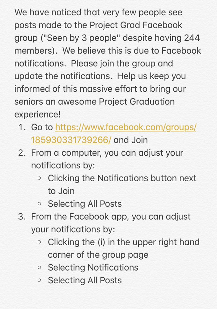 CSHS Project Grad 2019 tweet media