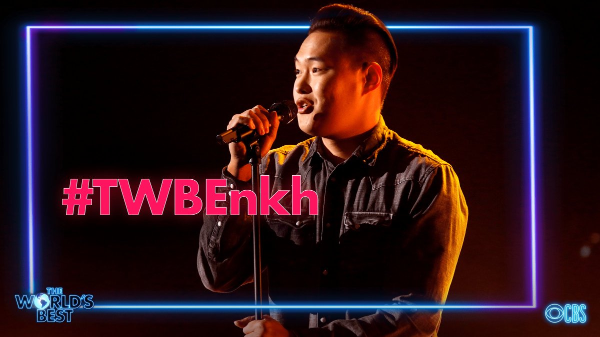 WorldsBestCBS's tweet photo. Tweet using #TWBEnkh if The Mongolian Cowboy was your favorite #WorldsBest performer tonight! https://t.co/P5rpOZdaxx