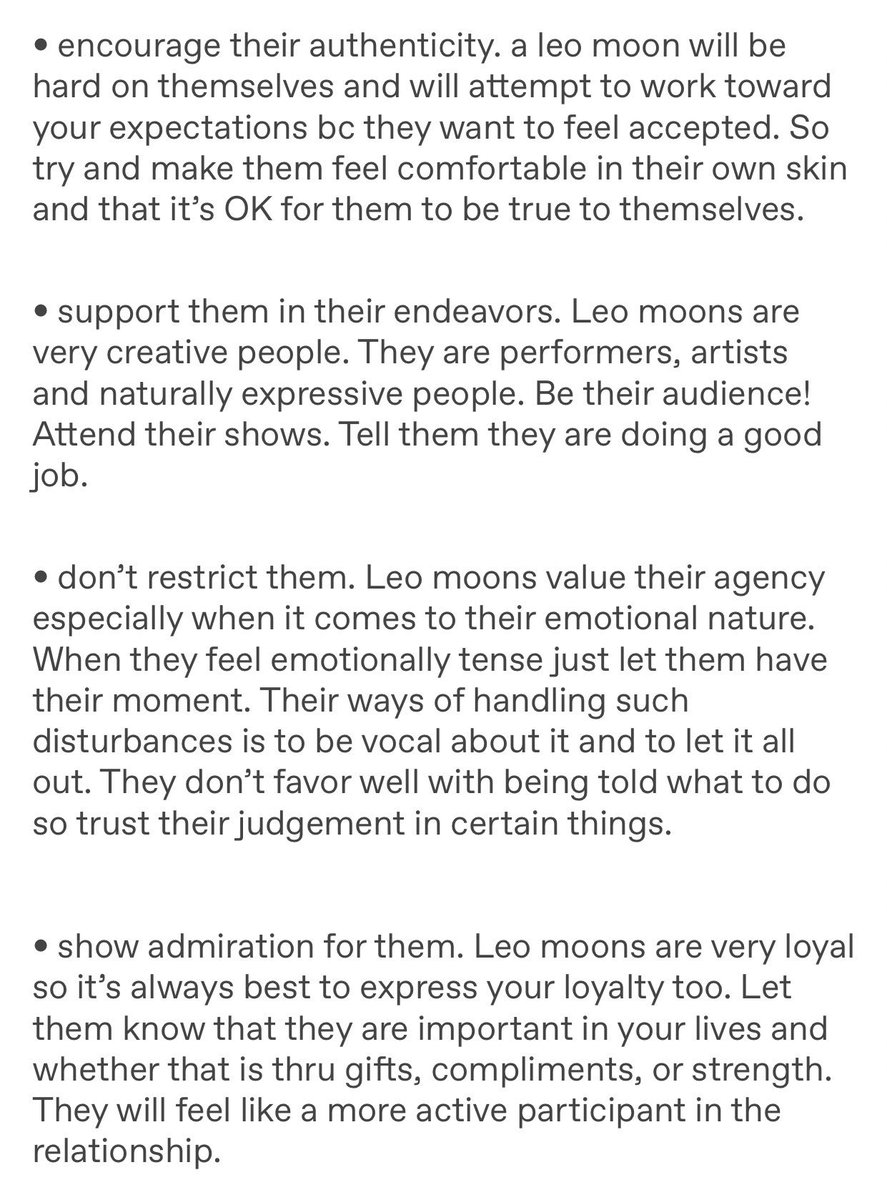 How to handle your partner with a Leo moon: