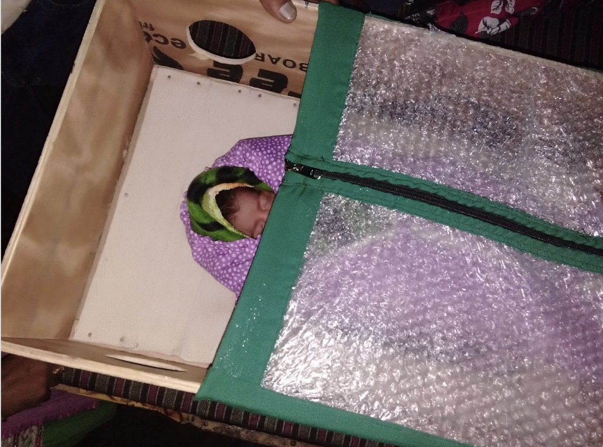 AIFoundation's tweet image. A low cost wooden warm box developed under MANSI empowers ASHAs in Uttarakhand to save the lives of newborns suffering from hypothermia. The simple but powerful #innovation keeps the baby warm and controls temperature loss. #Tech4Development