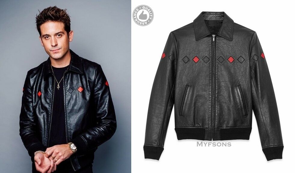 g eazy leather jacket ysl