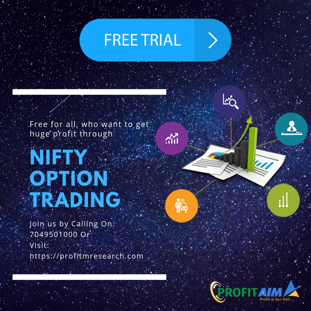 profitaim's tweet image. #NiftyOptionTips #CallPutOptions #BankNiftyIntradayTips
#FreeStockMarketTips #BestShareMarketTips
#FreeTrial #SEBIRegisteredFirm #ProfitAimResearch
#Call – 7049501000
#Visit - 
profitmresearch.com/services/nifty…