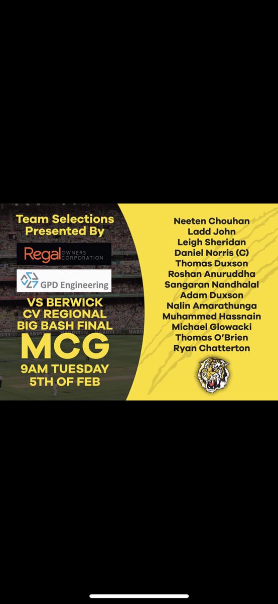 From Perth ave to Batman ave....
#gotiges 🐯