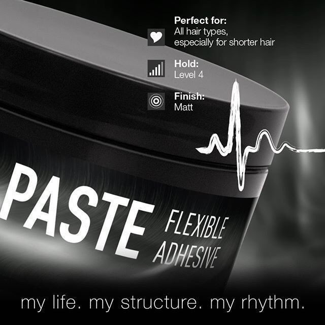 Need that finishing touch? Try STRUCTURE PASTE. For a stylish shape with a matte finish and a creative control of your look! #joicosa #pasteyourday #structurebyjoico #followyourrhythm #rhythmofstructure #hairgoals
