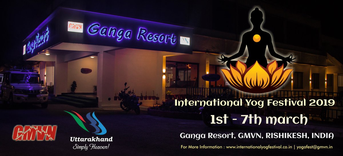 yogattcinindia's tweet photo. The International Yoga Festival, Rishikesh is a celebration of Yoga, the age-old Indian science of health and wellness. The great sage Patanjali, penned down the science, laid down the minute rules and techniques of the activity. 
Read More: https://t.co/l8nXE7kpYa https://t.co/2ZXAYS9Vgr