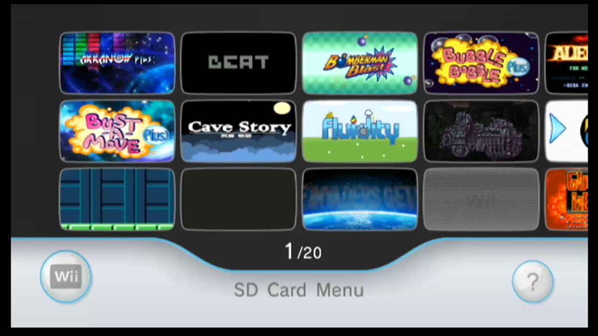 Wii Sd Card Menu