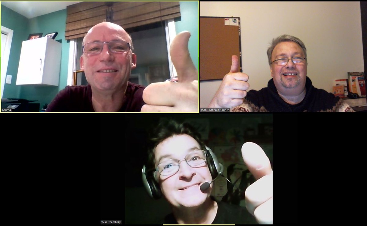 One of the most satisfying ways of learning Online Marketing is... to teach it to others!  Me and my Branding YOUniversity's students, during a video session. 😁bit.ly/2COnyl1 jeffabc.com  #askSimard #startup #fun #learn