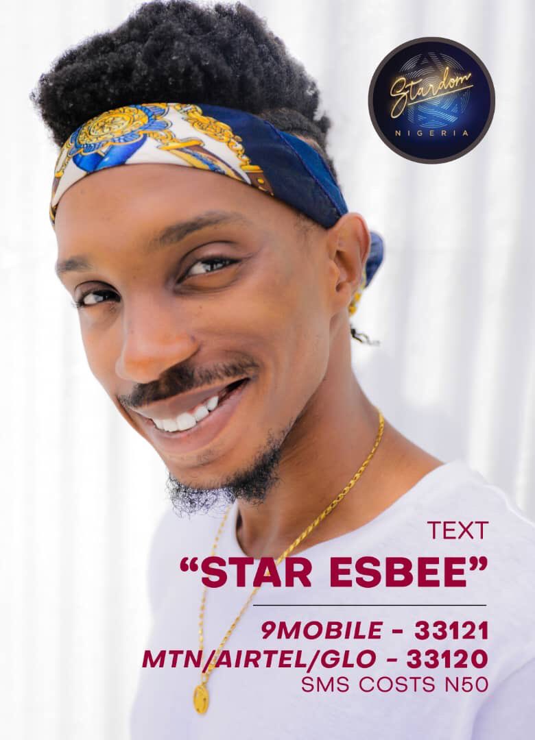 CIXQOcixqo's tweet photo. Please vote @therealesbee who's one of the Songwriting contestants to make it this far in the STARDOM NIGERIA competition.
Simply text " STAR Esbee " to 33120 for MTN/ARITEL/GLO users and 33121 for 9MOBILE users. https://t.co/Zrcx2uM2NV