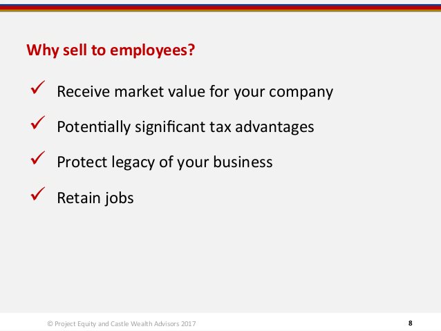 '4 Reasons For Private Companies To Consider Employee Ownership As A Part Of Their Succession Planning' 🔗 https://goo.gl/zaJgHN Employee share ownership plans can ensure business continuity, preserve business value and sustain jobs #EmployeeOwnership