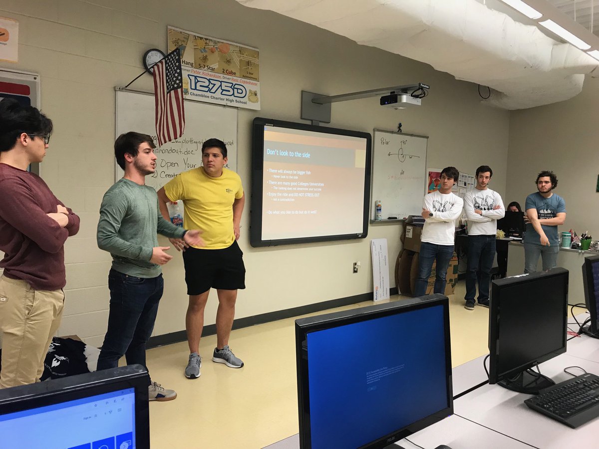 chambleeshpejr's tweet photo. Thank you GTSHPE for sharing resume building and sponsorship procurement ideas with CCHS students! #mentoringmatters!!! https://t.co/tyd2YpRCF4