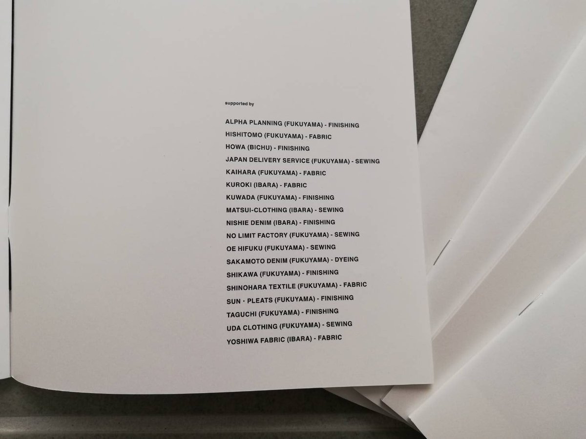 nolimitfactory1's tweet image. 備中備後ジャパンデニムプロジェクト
LOOK BOOKが出来上がりました！
#備中備後ジャパンデニムプロジェクト
#nolimitfactory
#acces
#parigot