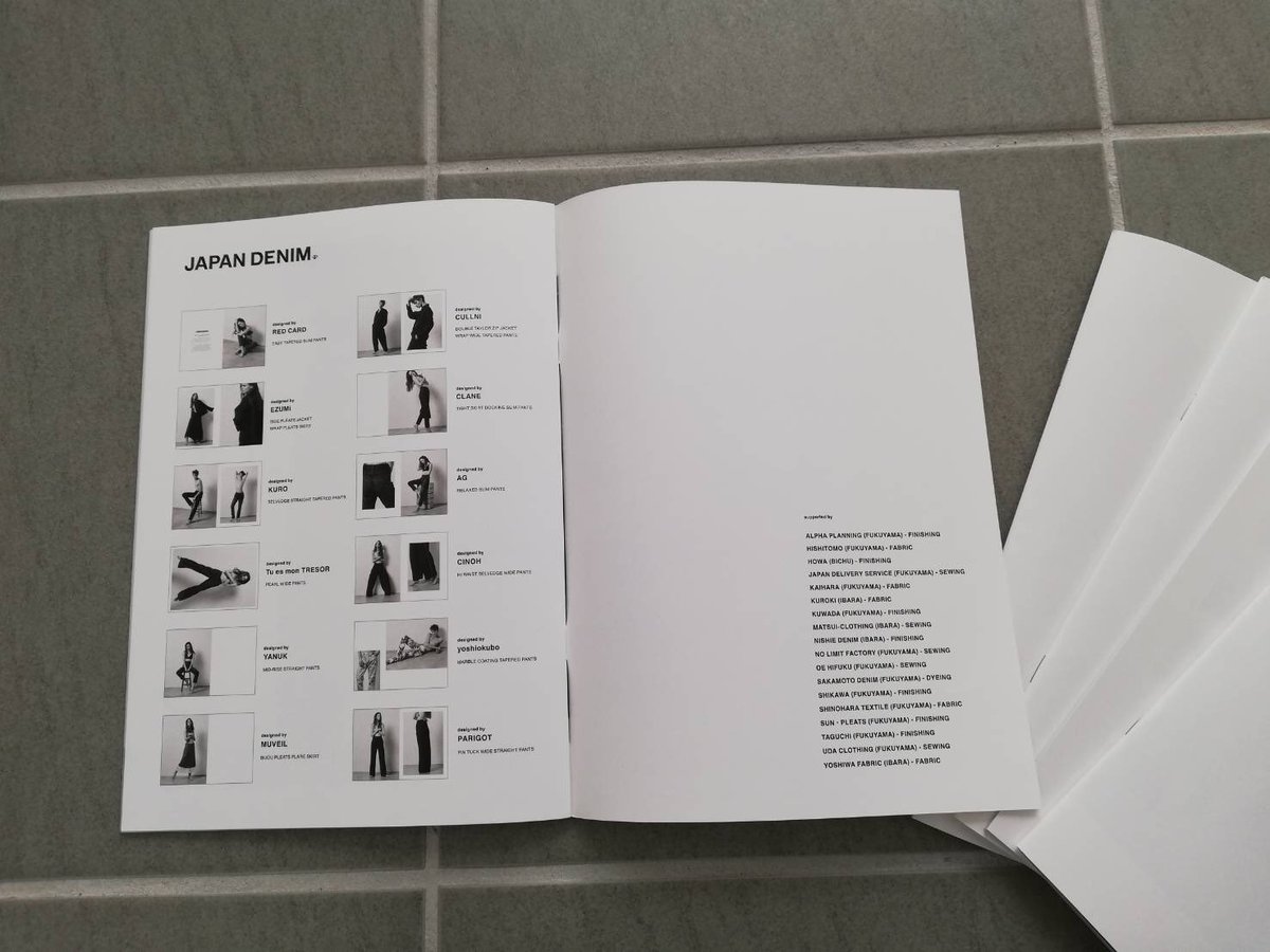 nolimitfactory1's tweet image. 備中備後ジャパンデニムプロジェクト
LOOK BOOKが出来上がりました！
#備中備後ジャパンデニムプロジェクト
#nolimitfactory
#acces
#parigot