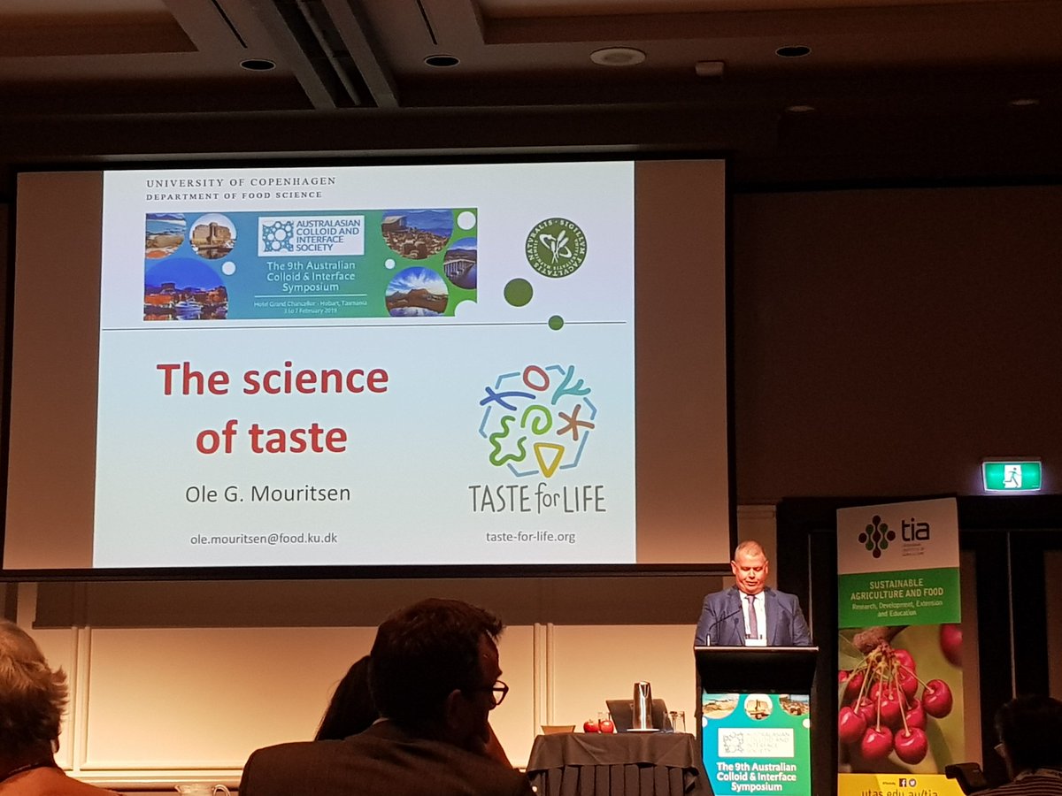 AlisonWhitePhD's tweet photo. Eagerly awaiting Ole Mouritsen's public lecture and plenary talk for #ACIS2019 https://t.co/CL7n8rycIR