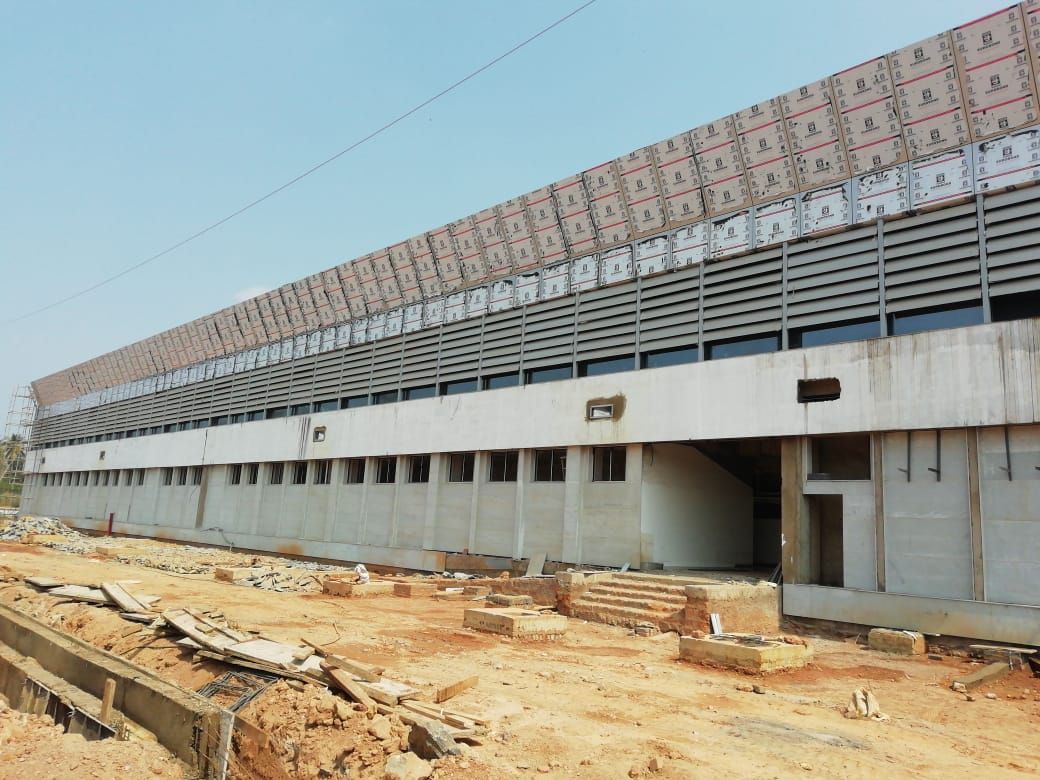 Suryaenterpris6's tweet photo. | 300 Aerofoil Louver |
On going project work at Navelim Indoor Stadium, Goa
#SuryaEnterprisesGoa #Vasco #Panaji #Goa #GoaSearch #Amizana #KickassGoa https://t.co/KgWm7eMj7i