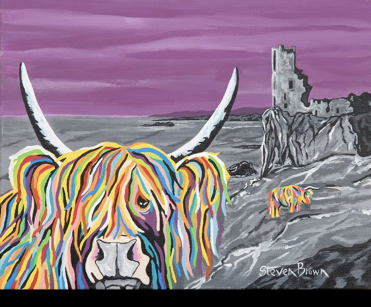RabBurns2's tweet photo. Is the cow in the background grazing on rocks? Stephen is getting worse this is a embarrassing what do #mccoofan think of it I’m sure they love it https://t.co/BswkhlFHP6