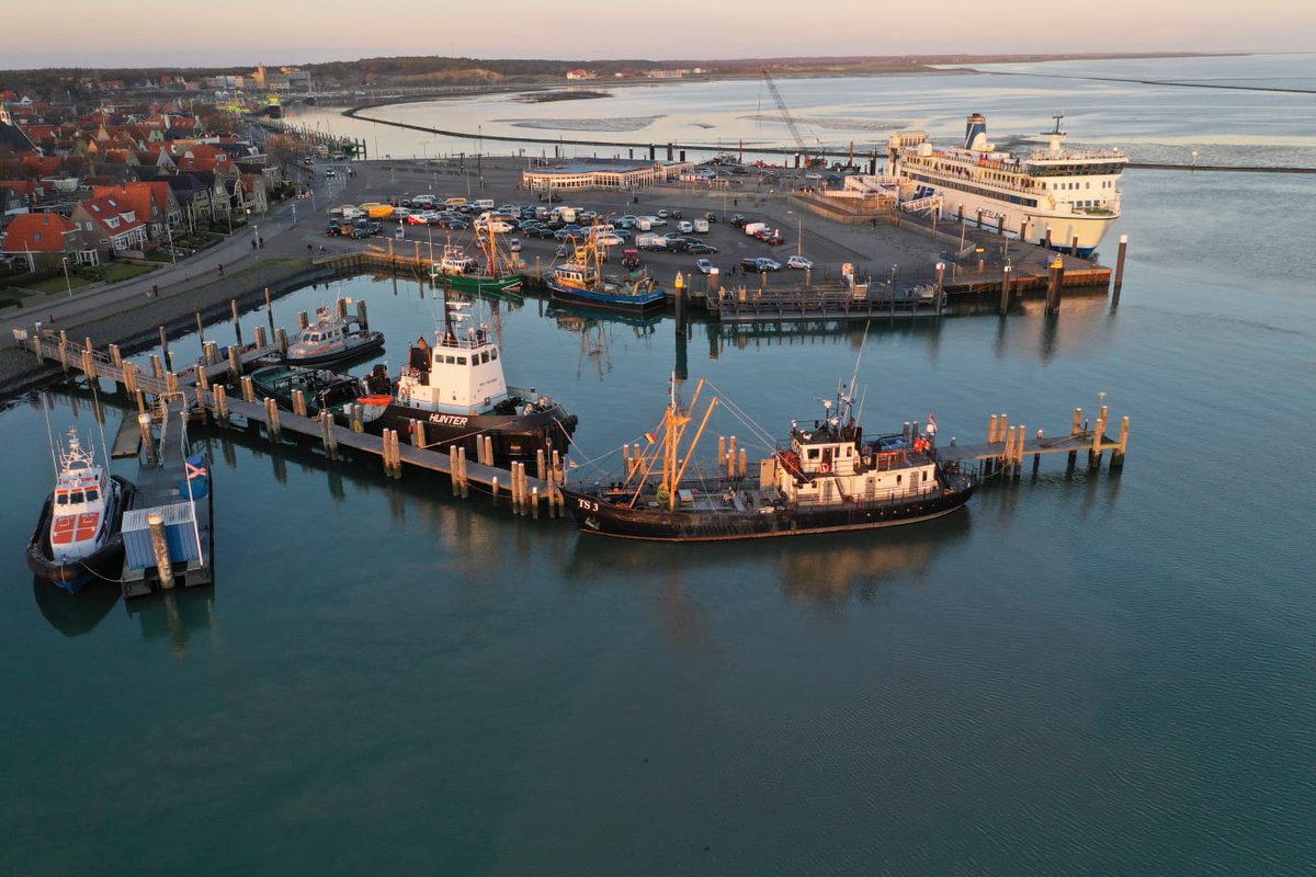 Geweldige foto gemaakt met een #drone door Cornee de Haas man van <a href="/mdhaasmelissen/">Margriet de Haas</a> :-) #Terschelling #haven #zeehonden