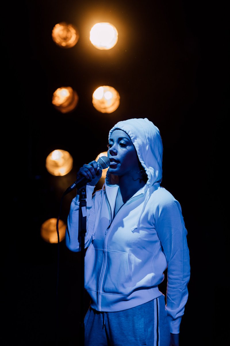 royalcourt's tweet image. Start your week with a sneak peek at Nicôle Lecky in action in the #Superhoe production pictures 

Design consultant: Chloe Lamford
Costume design: Kiera Liberati
Lighting design: Prema Mehta
Graphics &amp;amp; Video design: Ewan Jones Morris
Photos: Helen Murray

bit.ly/Superhoe