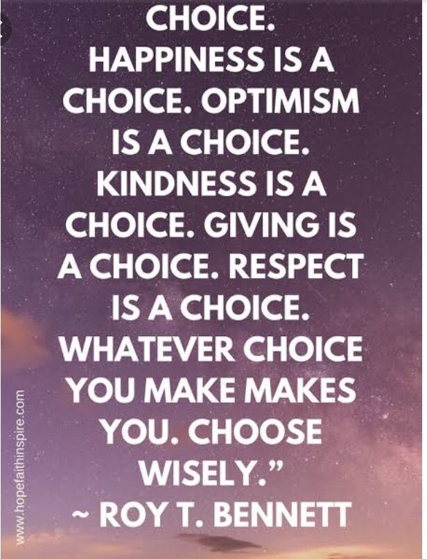 Give choice