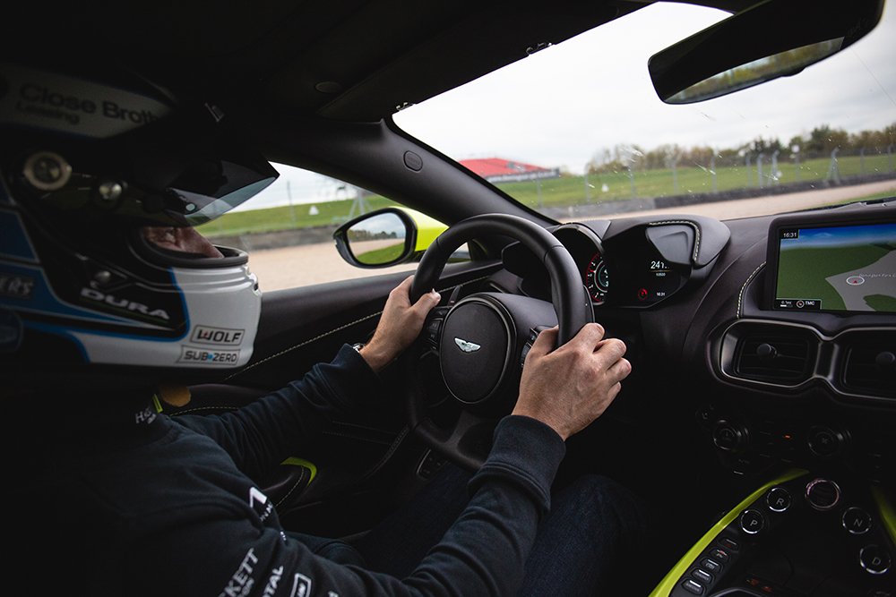 astonmartin's tweet photo. First-class tuition to be offered with the launch of the AMR Drivers’ Club. Learn more: https://t.co/lJFD17EAYW https://t.co/xVhA5Wm7Ns