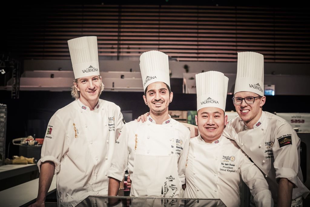 UK Pastry Club/Team (@pastryteamuk) on Twitter photo Here's our favourite Pastry Chefs - fabulously talented individually but AWESOME as a team 💪 #TeamUK 🇬🇧⠀<a href="/CMP_Lyon/">CoupeMondePâtisserie</a> #cmp2019 <a href="/houghton90/">Jamie Houghton</a> <a href="/Seddonpastry/">Chris Seddon</a> @etkwan <a href="/sarju/">sarju shah</a> <a href="/denisdrame/">Denis Drame</a> <a href="/BenoitBlin_MCA/">Benoit Blin MCA</a> ⠀
@graf_kwok <a href="/mirandarecioo/">Miranda S. ꨄ</a> @CharlesLiets <a href="/planggersbest/">Jonas Plangger</a> Here's our favourite Pastry Chefs - fabulously talented individually but AWESOME as a team 💪 #TeamUK 🇬🇧⠀<a href="/CMP_Lyon/">CoupeMondePâtisserie</a> #cmp2019 <a href="/houghton90/">Jamie Houghton</a> <a href="/Seddonpastry/">Chris Seddon</a> @etkwan <a href="/sarju/">sarju shah</a> <a href="/denisdrame/">Denis Drame</a> <a href="/BenoitBlin_MCA/">Benoit Blin MCA</a> ⠀
@graf_kwok <a href="/mirandarecioo/">Miranda S. ꨄ</a> @CharlesLiets <a href="/planggersbest/">Jonas Plangger</a>