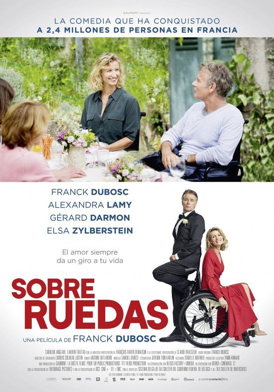 CINE. Este domingo, a las 19 h. la comedia romántica "SOBRE RUEDAS". N.R.M. 7 años. En el Teatro Vital Aza. Entrada: 4,50€; 1€ con la Tarjeta Juvelena Card.