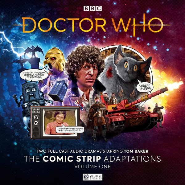 TARDISLibraryDW's tweet image. I still hold out hope that someday there'll be a TV or movie adaptation of the classic 70s comic strip #DoctorWho and the Iron Legion... but in the meantime, this Big Finish audio version (due out next month) will do nicely timelash.com/tardis/display…