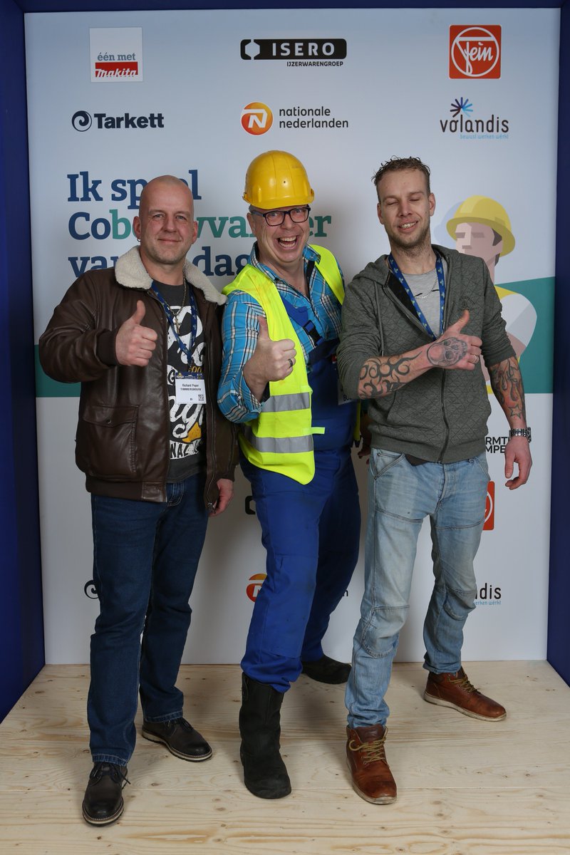 Word Cobouwvakker van de dag en win één van de accuschroefmachines van <a href="/MakitaNederland/">Makita Nederland B.V</a> of FEIN. Kom naar het #Bouwbeurs café. Stand #Cobouw