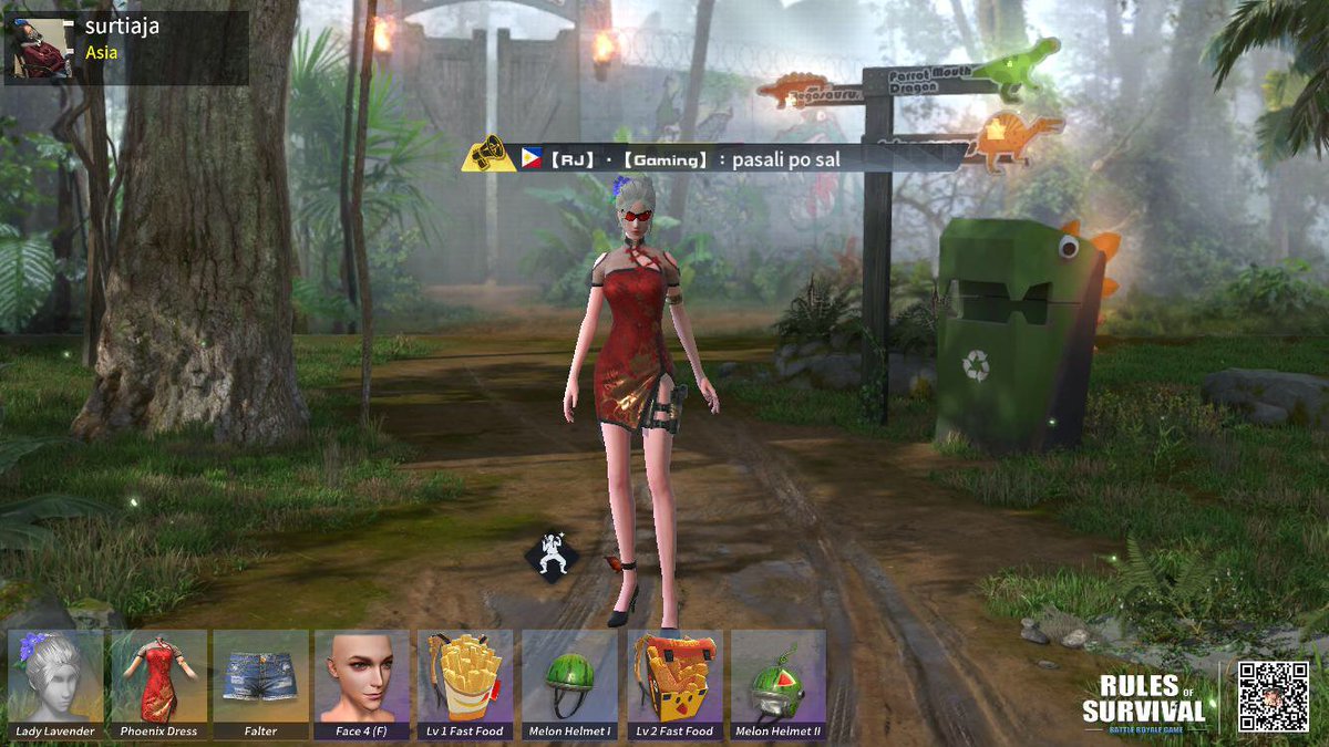 #RulesofSurvival