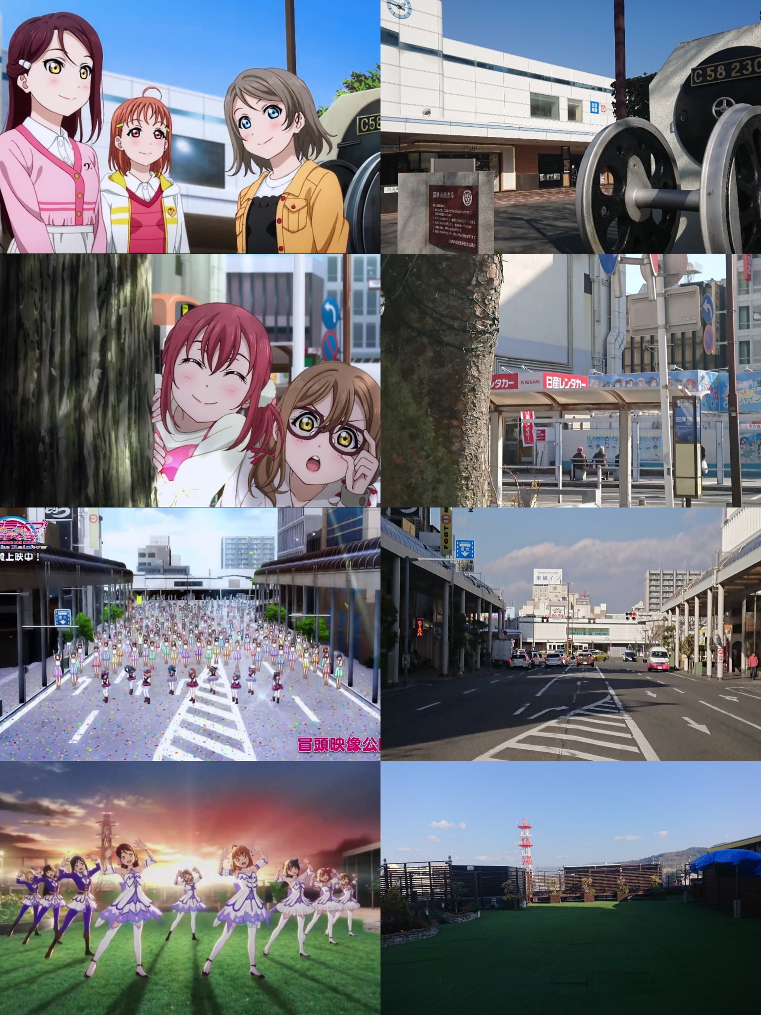 しょうちゃん Piskeandusagi 沼津で聖地巡礼して伊豆高原 W T Co Ynbsi7cjhc Twitter