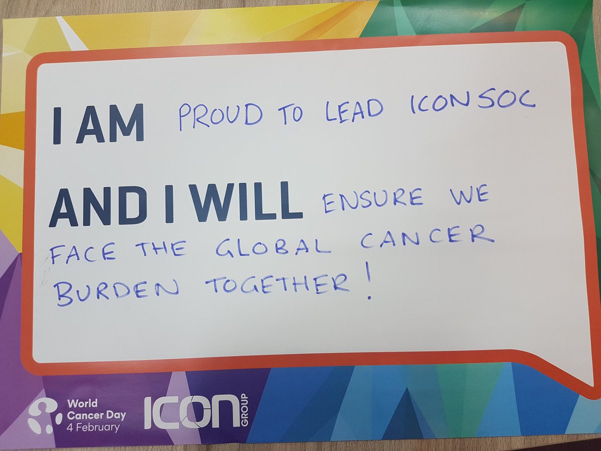 Today I reaffirm our committment to deliver the best possible care, to as many people as possible, close to home as possible. @IconSOC @IconGroupAU #WorldCancerDay #IAmAndIWill