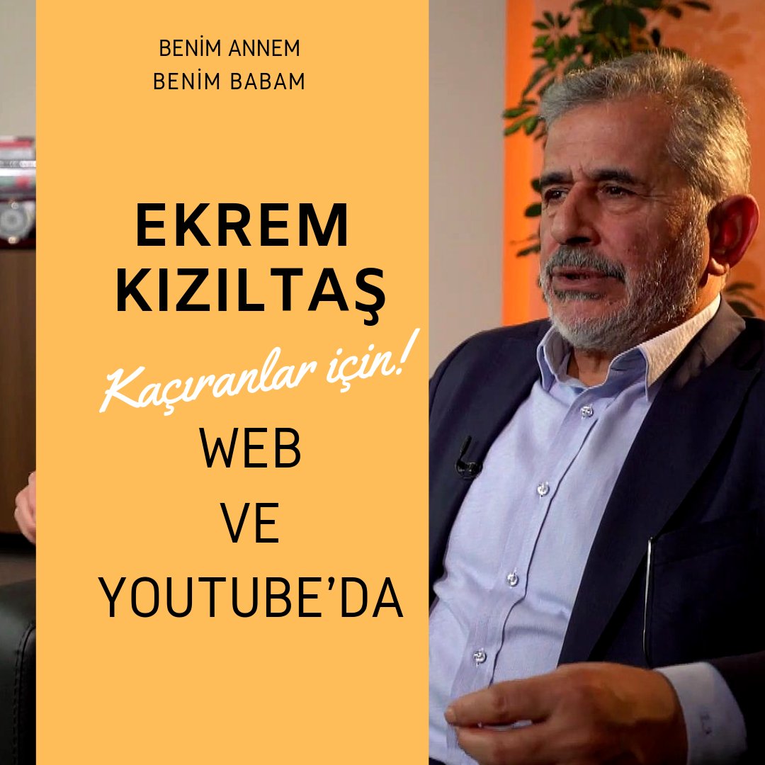 Dün gece yayınlanan "Benim Annem Benim Babam" programına hoş sohbeti ile Ekrem Kızıltaş katıldı. İzleyemeyenler için bölümün tamamı benimannembenimbabam.com 'da ve Youtube kanalımızda... @EkremKiziltas #ekremkızltaş <a href="/trthaber/">TRT HABER</a> #benimannembenimbabam