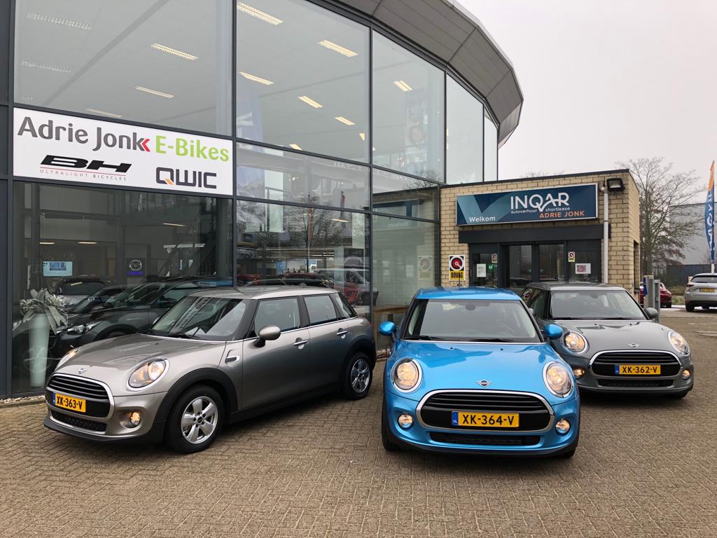 INQARJonk's tweet photo. Nieuw in de verhuur: deze prachtige MINI's! Bij INQAR Autoverhuur Adrie Jonk in Purmerend, Heerhugowaard, Zaandam en Zwaag. https://t.co/3uDFAUzdkC