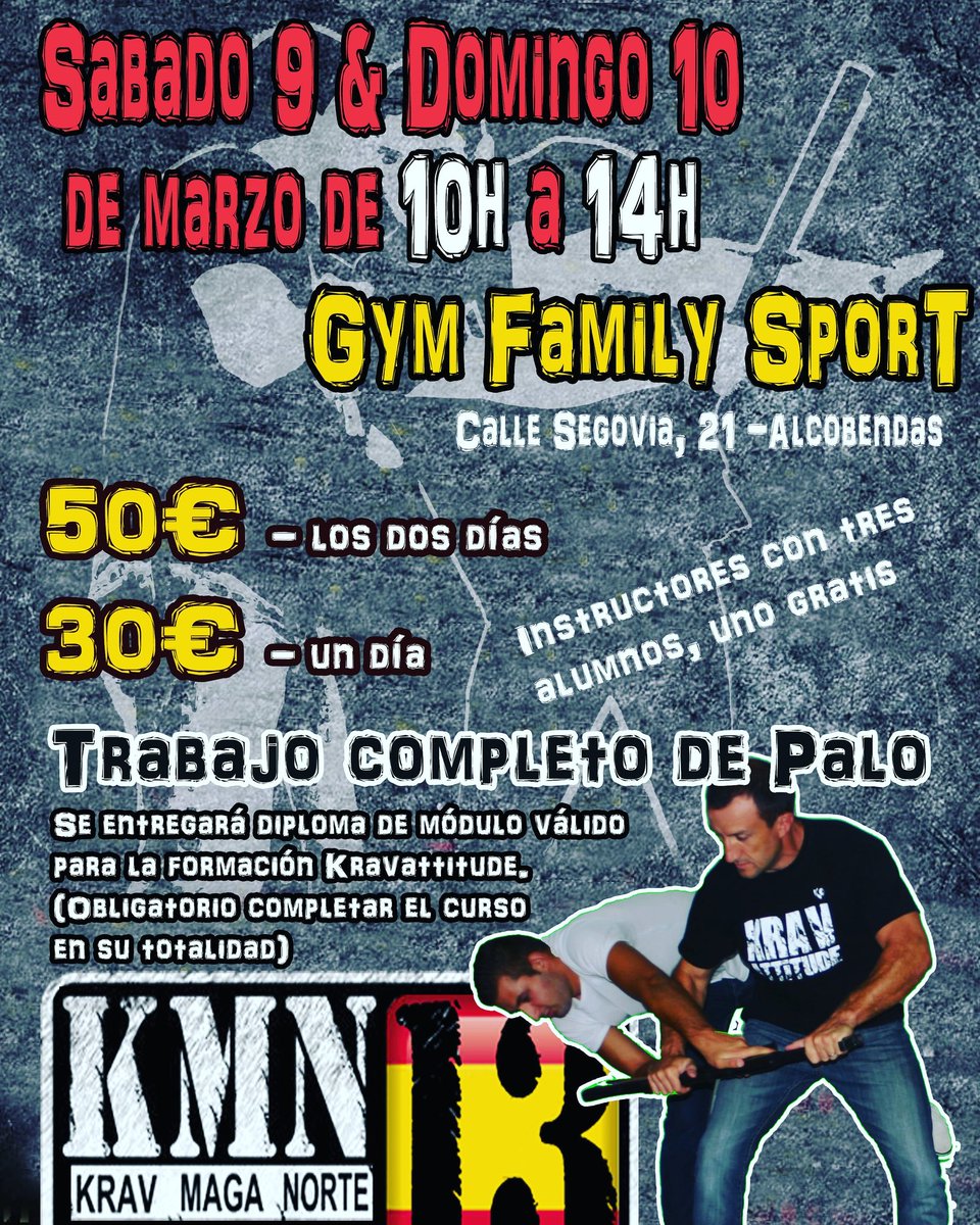 IKIGAIMORO's tweet photo. #KravMaga #selfdenfense #kravattitude march 9 y 10, contact us!!! https://t.co/xC6XKzpX17