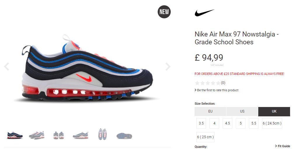 nike air max 97 nowstalgia