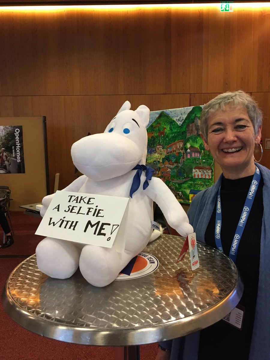 #hnpw2019 our neighbours #finnrescueteam and the amazing Moomin